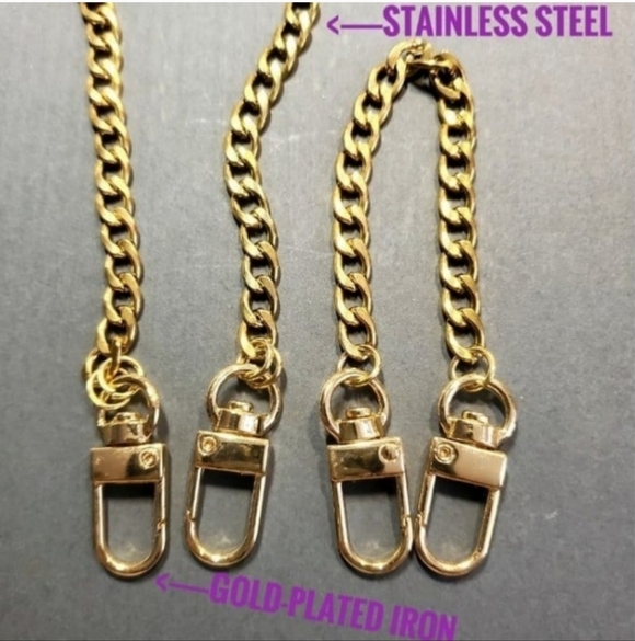 LOUIS VUITTON Authentic Lock Key Set Polished Chain Necklace Bracelet - Picture 8 of 12